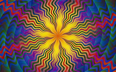 Trippy hippie wallpaper